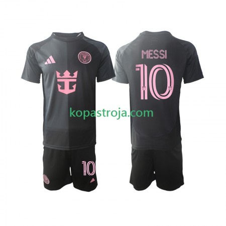 Billiga Fotbollströjor Inter Miami Lionel Messi 10 Barn Borta tröja 2025 Kortärmad